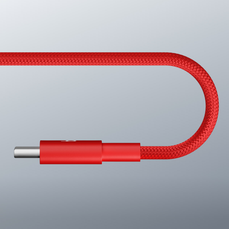 Cablu Date si Incarcare USB-C - USB-C Beats, 1.5m, Rosu