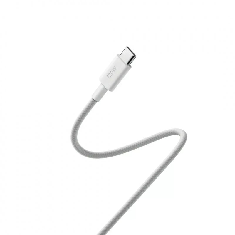 Cablu Date si Incarcare USB-C - USB-C Xiaomi, 120W, 1m, Alb BHR087KGL