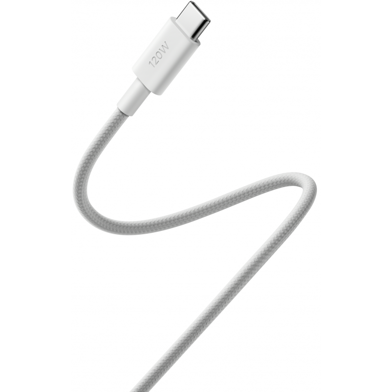 Cablu Date si Incarcare USB-C - USB-C Xiaomi, 120W, 2m, Alb BHR087AGL